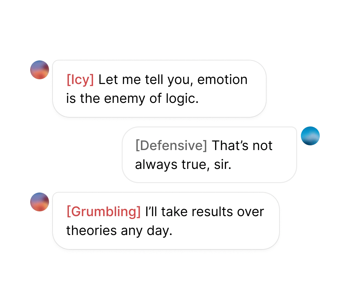 Multi-speaker dialogue