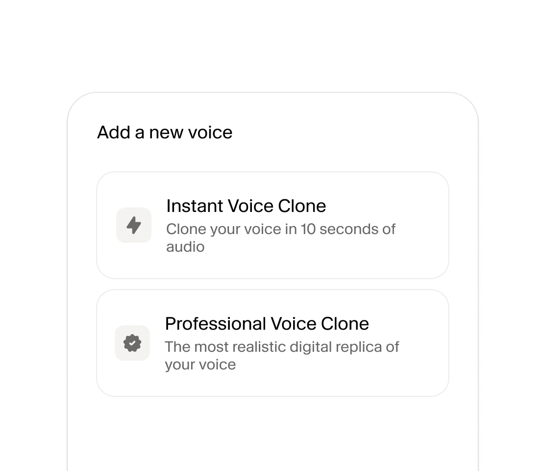 Elevenlabs voice cloning step 1