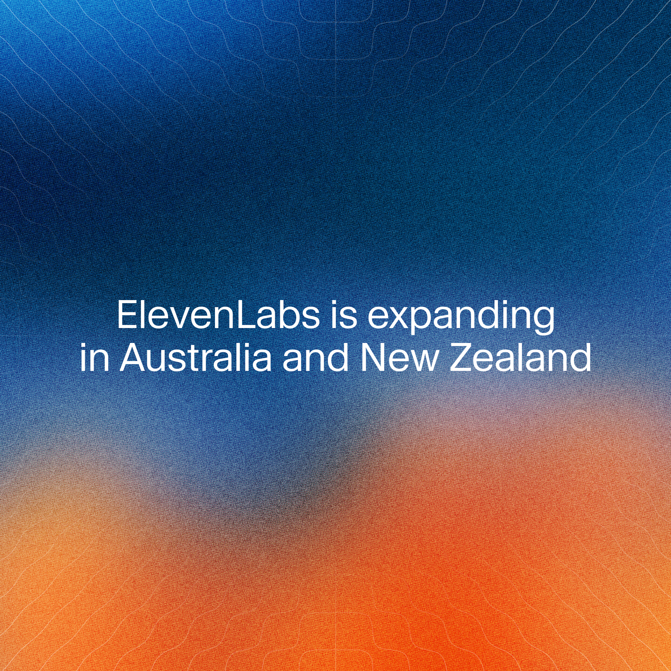 ElevenLabs ANZ