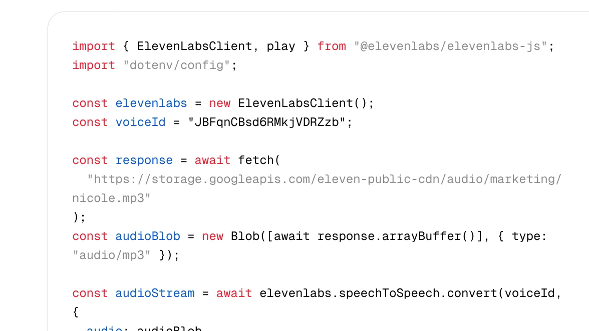Voice Changer API